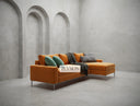 Urban Chic Contemporary Luxury L Shaped Sofa