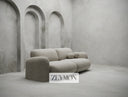 Max - Modular Minimalist Sofa – with Rounded Design