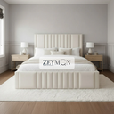 Arundel Upholstered Bed With Optional Ottoman Gas Lift Storage