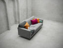 Sammy Contemporary Lines Panel Deisgn Luxury Sofa