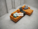 Urban Chic Contemporary Luxury L Shaped Sofa