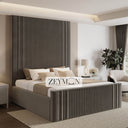 Harper Dreamline Bed With Optional Ottoman Gas Lift Storage