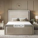 Imperial Bed With Optional Ottoman Gas Lift Storage