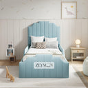 Magic Castle Kids Bed With Optional Ottoman Gas Lift Storage