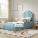 Magic Castle Kids Bed With Optional Ottoman Gas Lift Storage