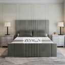 Milan Bed Frame with Lines