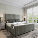 Milan Bed Frame with Lines