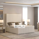 Savoy Luxe Bed With Optional Ottoman Gas Lift Storage