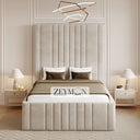 Valencia Bed With Optional Ottoman Gas Lift Storage