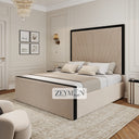 Victoria Pascal Bed With Optional Ottoman Gas Lift Storage