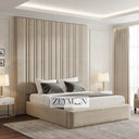 Natalia Bed With Optional Ottoman Gas Lift Storage