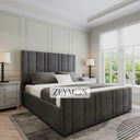 Verona Bed With Optional Ottoman Gas Lift Storage