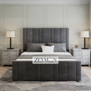 Verona Bed With Optional Ottoman Gas Lift Storage