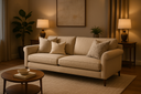beautiful sofa in a living room
