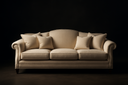 beautiful sofa picture with dark background